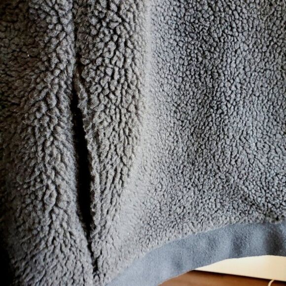 J. Crew Grey Fleece Pullover Sweatshirt Size XS - Picture 6 of 11